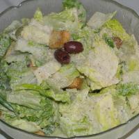 Caesar Salad · Chopped Romaine Hearts • House Croutons • Grated Pecorino Romano Cheese • Served with Savory...