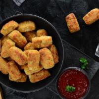 Tater Tots · Grated potatoes formed into a cylinder shape, and deep-fried to perfection.