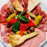 Mamma'S Italian Antipasto For 2 · Salami, provolone, sopressata, capicolla, sausage, fresh mozzarella, prosciutto di parma, ol...