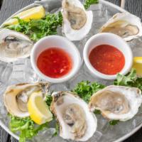 Oysters · - Half dozen

(Please inform the kitchen of any food allergies. This menu contains meat, fis...