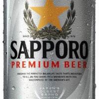 Sapporo Can (355Ml) · Must be 21 to purchase