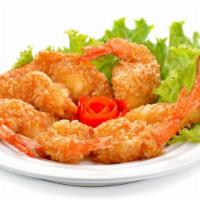 Fried Shrimp · Deep-fried shrimp made to perfection, served with coleslaw and 2 sides.