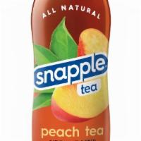Snapple Peach Tea  · Peach Tea Juice 16oz