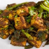 Pepper Paneer · Hot.