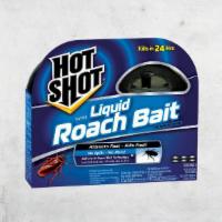 Hot Shot - Liquid Roach Bait (6 Bait Station) · Hot Shot Ultra Liquid Roach Bait is extremely attractive to roaches because it combines an a...