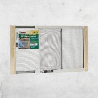 Frost King - Bright Steel Mesh Adjustable Window Screen · Plated easy-gliding steel rails for fingertip adjustment, wood ends and coated Aluminum scre...