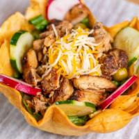 Taco Salad · A deep fried 10