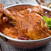 Chicken Vindaloo · Gluten-free. Tender white meat chicken and hearty potatoes served in a traditional Indian cu...