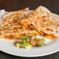 Quesadillas · Bushwick Taco Company favorite: Served between flour tortillas with melted BTC's Mexican que...