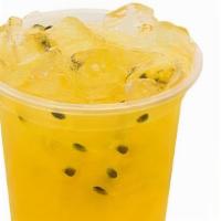 Chinola/ Passion Fruit Juice · Passion Fruit juice made in house from all natural ingredients.