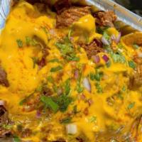 Nacho Birria Chicken · Choice of beef or chicken.
FREE Consome Included