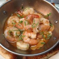 Gambas Al Ajillo · Shrimp in garlic sauce