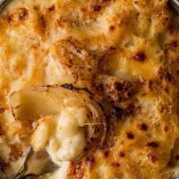 Mac And Cheese · Caramelized onions, breadcrumbs