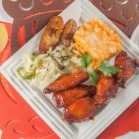Sweet Chili Wings  Large Meal · 