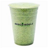 Mint Chip · Kale, banana, chocolate chips, peppermint extract & almond milk