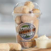 Cinnamon Rivet Shaker · With (1) two oz dip. Please  list your dipping sauces