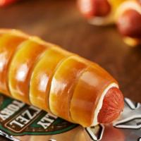 Spicy Pretzel Sausage · Spice things up! A spicy sausage, wrapped in American cheese, surrounded by a classic Philly...