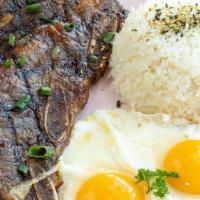 Pulehu Kalbi & Eggs · Short rib and rice, two eggs any style.

Consuming raw or undercooked foods may increase ris...