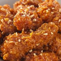 Secret Sauce · Mild. Secret sauced chicken are individually brushed with BBQ's special sweet-spicy sauce ma...