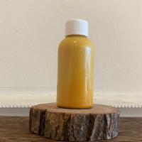 Gandhi'S Cure (Gc) · Turmeric, ginger, honey, and almond milk.