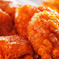 10 Boneless Wings · (BBQ - Buffalo - Honey BBQ - Hot Sauce - Mild Sauce - Sweet Chili -Jamaican Jerk - Honey Mus...