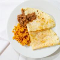 Cheese Quesadilla · 