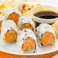 Spicy & Crunchy Roll · Choice of tuna, salmon, yellowtail,crabstick or shrimp.