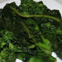 Broccoli Rabe · Sauteed in garlic & oil.