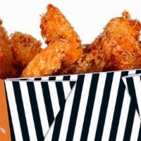 Crispy Chicken Strips · Two chicken strips, Fries and can soda. (kids meal)