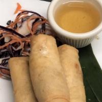 Vegetable Spring Roll · Carrot, cabbage, celery with plum sauce.