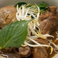 Boat Noodle · Spicy. Chicken drumstick stew or beef or pork with rice noodle soup, stir-fried flat noodle,...