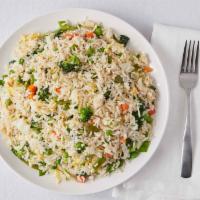 Vegetable Fried Rice · Large is 10.25