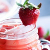 %100 Fresh Handmade Strawberry Drink · Handmade drink with organic berries! Daily made for the best taste! Refreshing!!