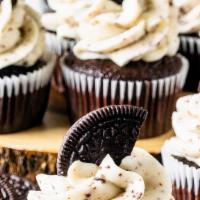 Fresh Handmade Oreo Cupcake · Oreo cupcakes are as delicious and addicting as they sound - your favorite cookie, in cupcak...