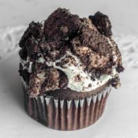 Cookies And Cream · A chocolate cupcake topped with vanilla buttercream, infused with crushed chocolate cookies,...