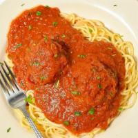 Spaghetti And Meatballs · or sausage.