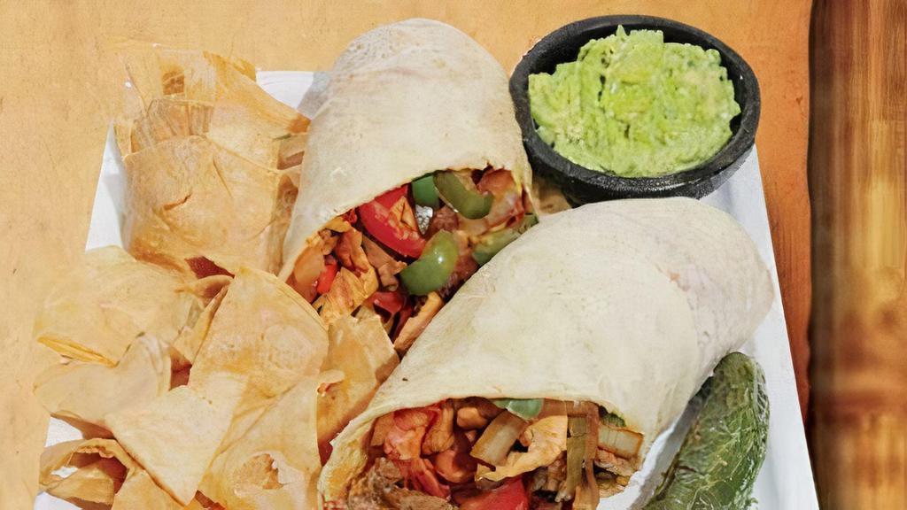 El Jalapeño Burrito · A double size burrito with your meat of choice. Filled with rice, beans, guacamole and sour cream.