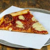 Margherita Pizza · Brick oven crust. Fresh mozzarella and basil.