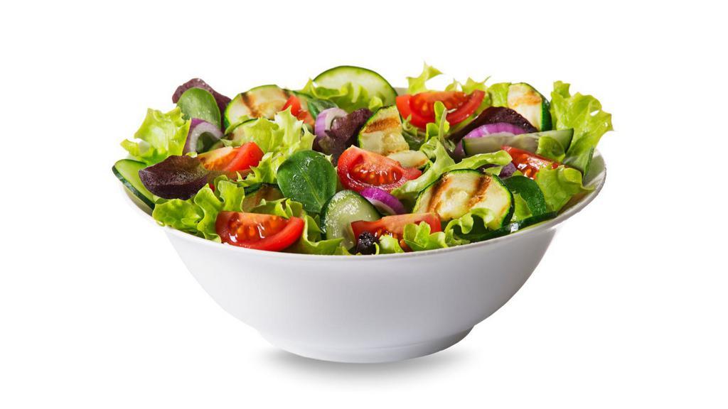 Create Your Own Salad · Fresh salad made from your choice of greens and dressing. Add on as many toppings as you'd like!