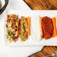 Mixed Appetizer Plate · Chef's choice of five appetizers.
