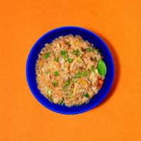 Spicy Thai Fried Rice · Fried rice served with your choice of protein.