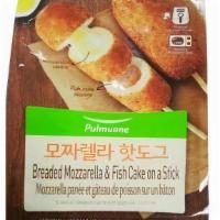 Snack - Pulmuone Corn Dog - Mozzarella & Fishcake Corn Dogs (5 Pk X 2.82 Oz Each - 14.1 Oz)  · 