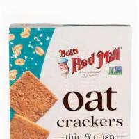 Crackers - Bobs Gf Oat Crackers · Plant Based, Gluten Free, Kosher, NON GMO