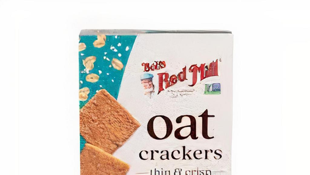 Crackers - Bobs Gf Oat Crackers · Plant Based, Gluten Free, Kosher, NON GMO