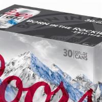 Coors Light - (30 Pk - 12 Oz Cans) · 4.2% ABV. Light lager beer​ with a light body, malty notes and low bitterness. Must be 21 to...