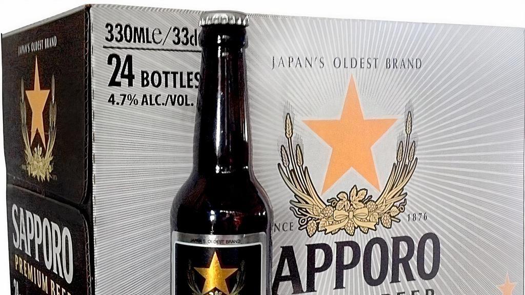 Sapporo (24 Pk - 12 Oz) · Must be 21 to purchase.