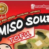 Soup - Marukome Miso Soup Packet · Gluten Free, No MSG