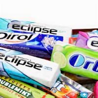 Gum - Chewing Gum · Eclipse, Dentyne, Trident, Wrigleys,Extra, 5, Tic Tac, Orbit