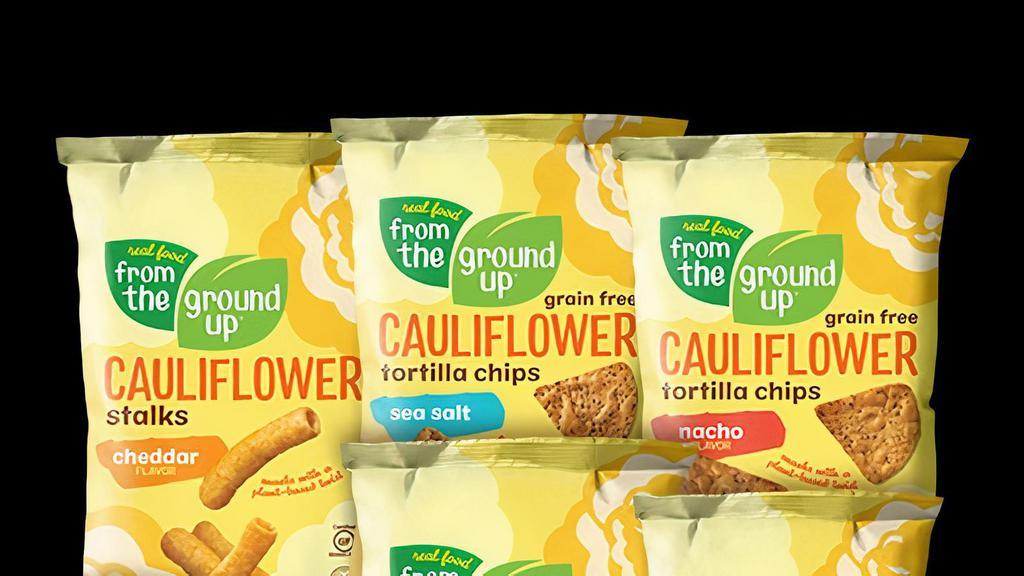 Potato Chips - Cauliflower Chips  · Gluten Free, Vegan, NON GMO