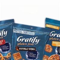 Pretzels - Gratify Pretzels · Gluten free, dairy free, non GMO.